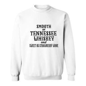 Smooth As Tennessee Whiskey Basic Gift Sweatshirt | Mazezy UK