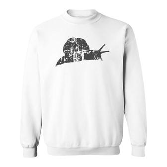 Snail Vintage Design - Snail Print Sweatshirt | Mazezy UK