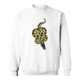 Snake Lover Reptile Cute Baby Ball Python Funny Noodle Sweatshirt | Mazezy