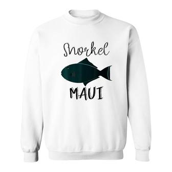 Snorkel Maui Fun Hawaii Sweatshirt | Mazezy