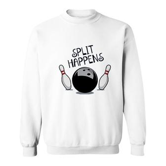 Split Happens Sweatshirt | Mazezy