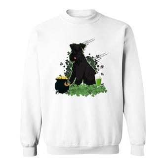 St Patrick's Day Kerry Blue Terrier Dog Sweatshirt | Mazezy
