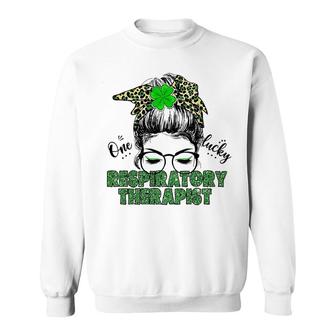 St Patricks Day Respiratory Therapist Sweatshirt | Mazezy