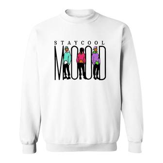 Stay Cool Mood Streetwear Costume Sweatshirt | Mazezy DE