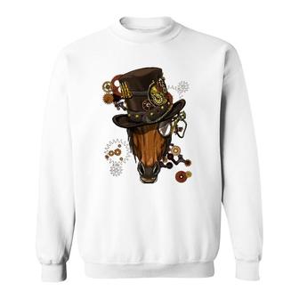 Steampunk Horse Steampunk Lovers Gift For Women & Men Sweatshirt | Mazezy