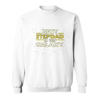 Stepdad Gift Best Stepdad In Galaxy Gift For Stepdad Sweatshirt - Thegiftio UK