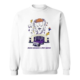 Storm Chasers X Fort Worth Basketball Sweatshirt | Mazezy