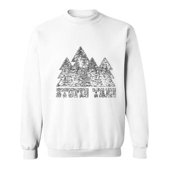 Stupid Tree Pines Sweatshirt | Mazezy