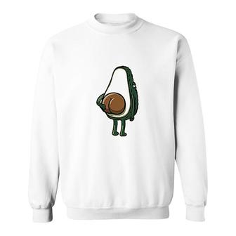 Summer Avocado Sweatshirt | Mazezy