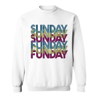 Sunday Funday Sweatshirt | Mazezy