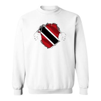 Super Trinidadians Tobagonians Heritage Trinidad Tobago Flag Sweatshirt - Thegiftio