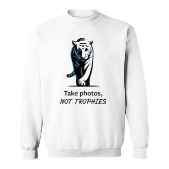 Take Photos, Not Trophies Tank Top Sweatshirt | Mazezy UK