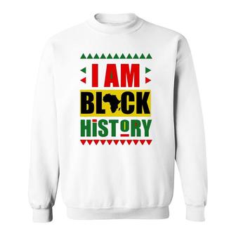 Teach I Am Black History Month Kids Proud African Pride Sweatshirt | Mazezy