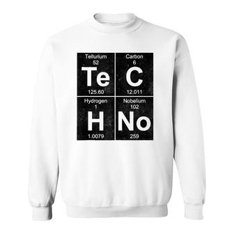 Techno Elements Rave Festival Techno Sweatshirt | Mazezy