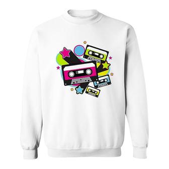 The 80s Cassette Tapes Toddler Sweatshirt