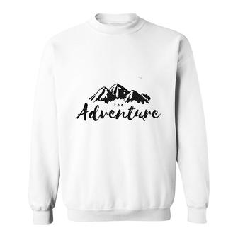 The Adventure Begins The Usa Sweatshirt - Thegiftio