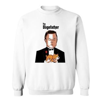 The Dogefather With His Beloved Doge Sweatshirt | Mazezy