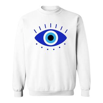 The Evil Eye Of Protection Sweatshirt | Mazezy