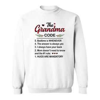 The Grandma Code Sweatshirt | Mazezy