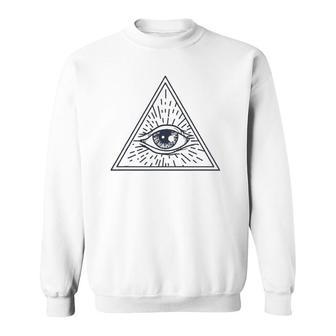 The Magic All Seeing Eye Sweatshirt | Mazezy UK
