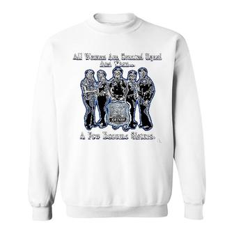 Thin Blue Line Law Enforcement Gear Sweatshirt | Mazezy
