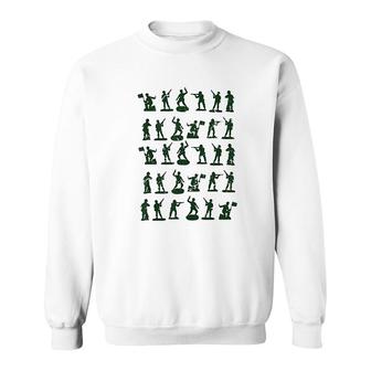 Toy Soldiers Cute Little Lovers Sweatshirt | Mazezy