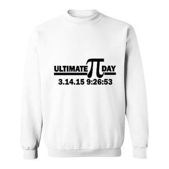 Ultimate Pi Day Black Nerdy Science Sweatshirt | Mazezy