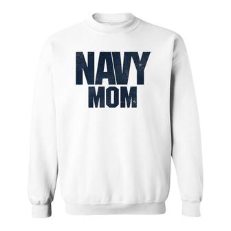 Us Navy Mom Vintage Sweatshirt | Mazezy