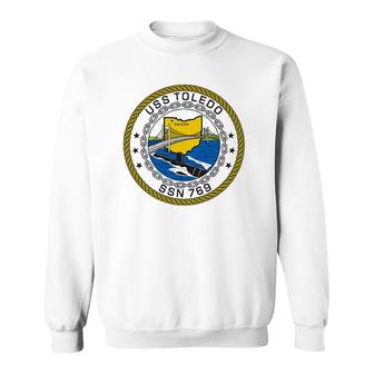 Uss Toledo Ssn 769 United States Navy Sweatshirt | Mazezy