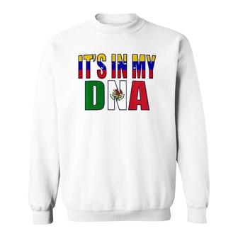 Venezuelan And Mexican Mix Dna Perfection Heritage Sweatshirt | Mazezy