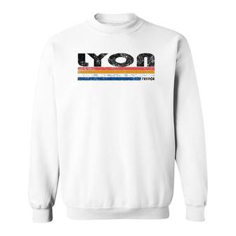 Vintage 1980'S Style Lyon France Sweatshirt | Mazezy