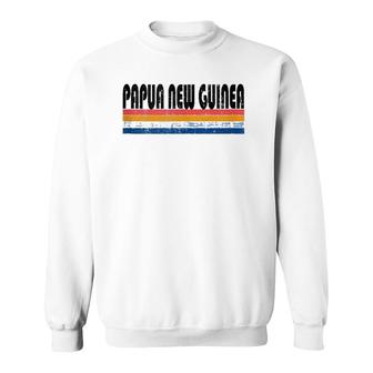 Vintage 70S 80S Style Papua New Guinea Sweatshirt | Mazezy