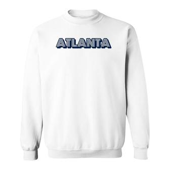 Vintage Atlanta Retro Throwback Sweatshirt | Mazezy