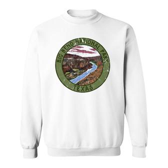 Vintage Big Bend National Park Retro Texas Graphic Sweatshirt | Mazezy
