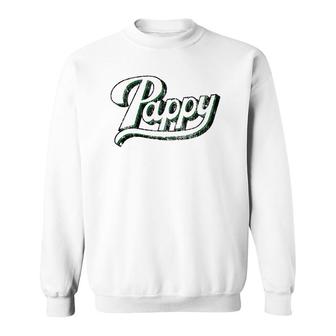 Vintage Pappy Father's Day For Grandpa From Grandkids Sweatshirt | Mazezy