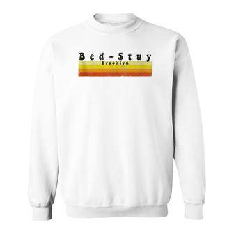 Vintage Retro 70S 80S Bed-Stuy Brooklyn Sweatshirt | Mazezy