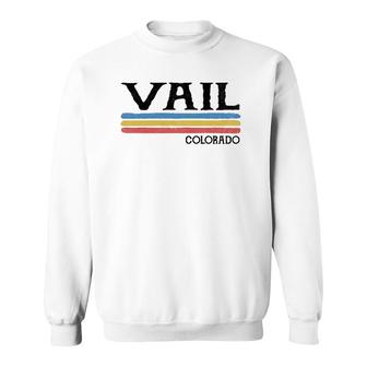 Vintage Vail Colorado Co Souvenir Gift Sweatshirt | Mazezy