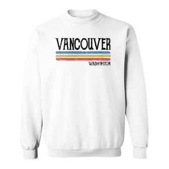 Vintage Vancouver Washington Love Gift Souvenir Sweatshirt | Mazezy