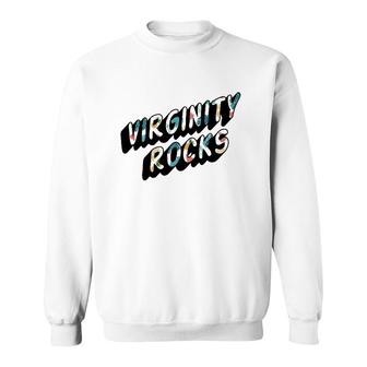 Virginity Mens & Womens Rocks Original Trendy Summer Pattern Sweatshirt | Mazezy DE