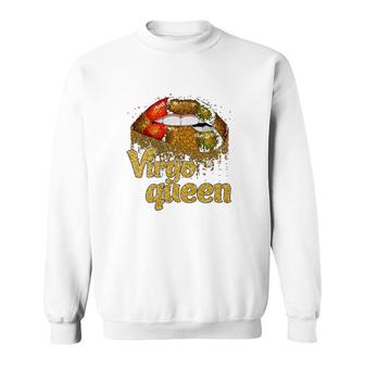 Virgo Queen Lip Sweatshirt | Mazezy
