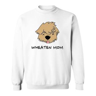 Wheaten Mom Soft Coated Wheaten Terrier Mother's Day Sweatshirt | Mazezy