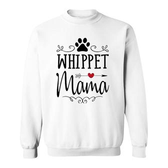 Whippet Mama - Funny Whippet Gift For Whippet Lover Sweatshirt | Mazezy
