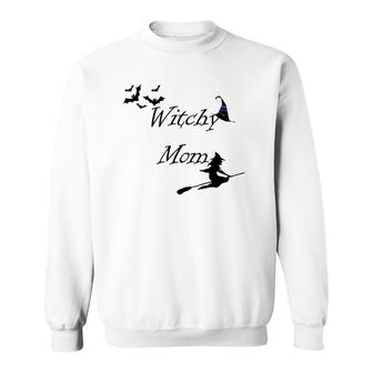 Witchy Mom Witchy Mama Witchy Mama Sweatshirt | Mazezy