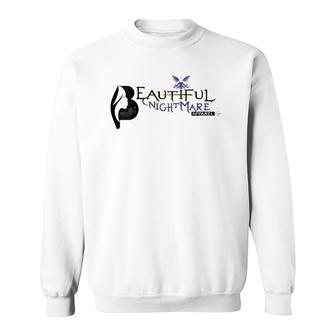 Womens Beautiful Nightmare V-Neck Sweatshirt