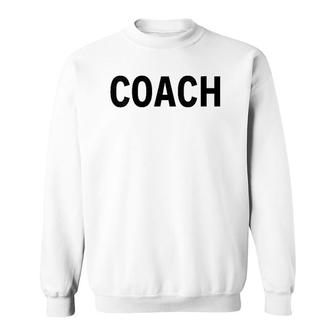 Womens Coach Employee Appreciation Gift Sweatshirt | Mazezy