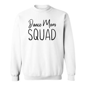 Womens Dance Mom Squad Ballet Mom Dance Mom V-Neck Sweatshirt | Mazezy DE