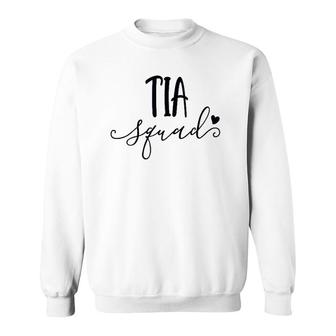 Womens Tia Squad Cute Spanish Aunt Life Mother's Day Gift Sweatshirt | Mazezy