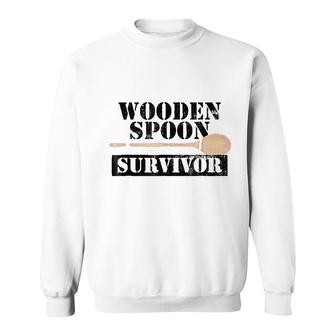Wooden Spoon Survivor Sweatshirt | Mazezy
