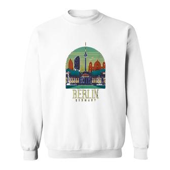 World Traveler In Berlin Germany Sweatshirt | Mazezy