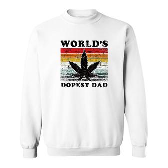 Worlds Dopest Dad Sweatshirt | Mazezy